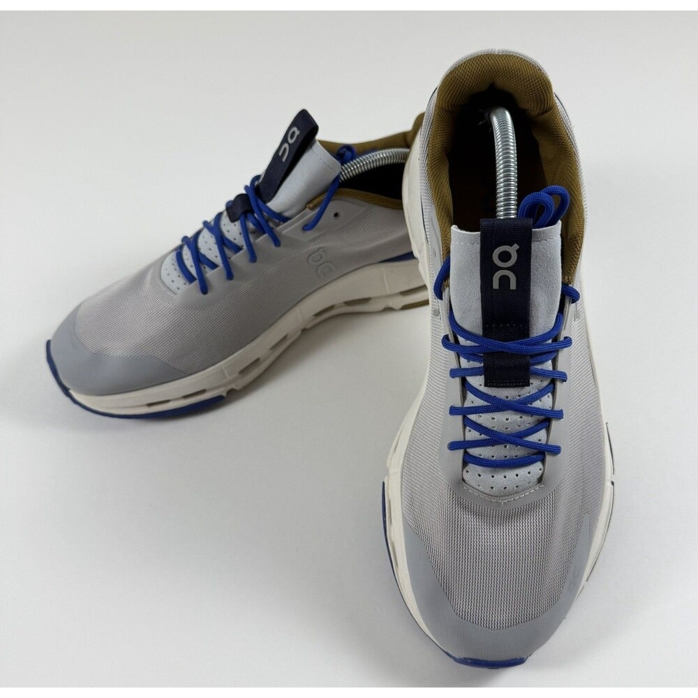 On Cloudnova Form 2 Men’s 11.5 Silver Heather Blue CloudTec Running Shoes